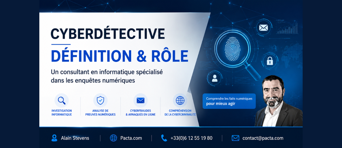 Présentation du rôle et des missions d’un cyberdétective spécialisé en investigation informatique